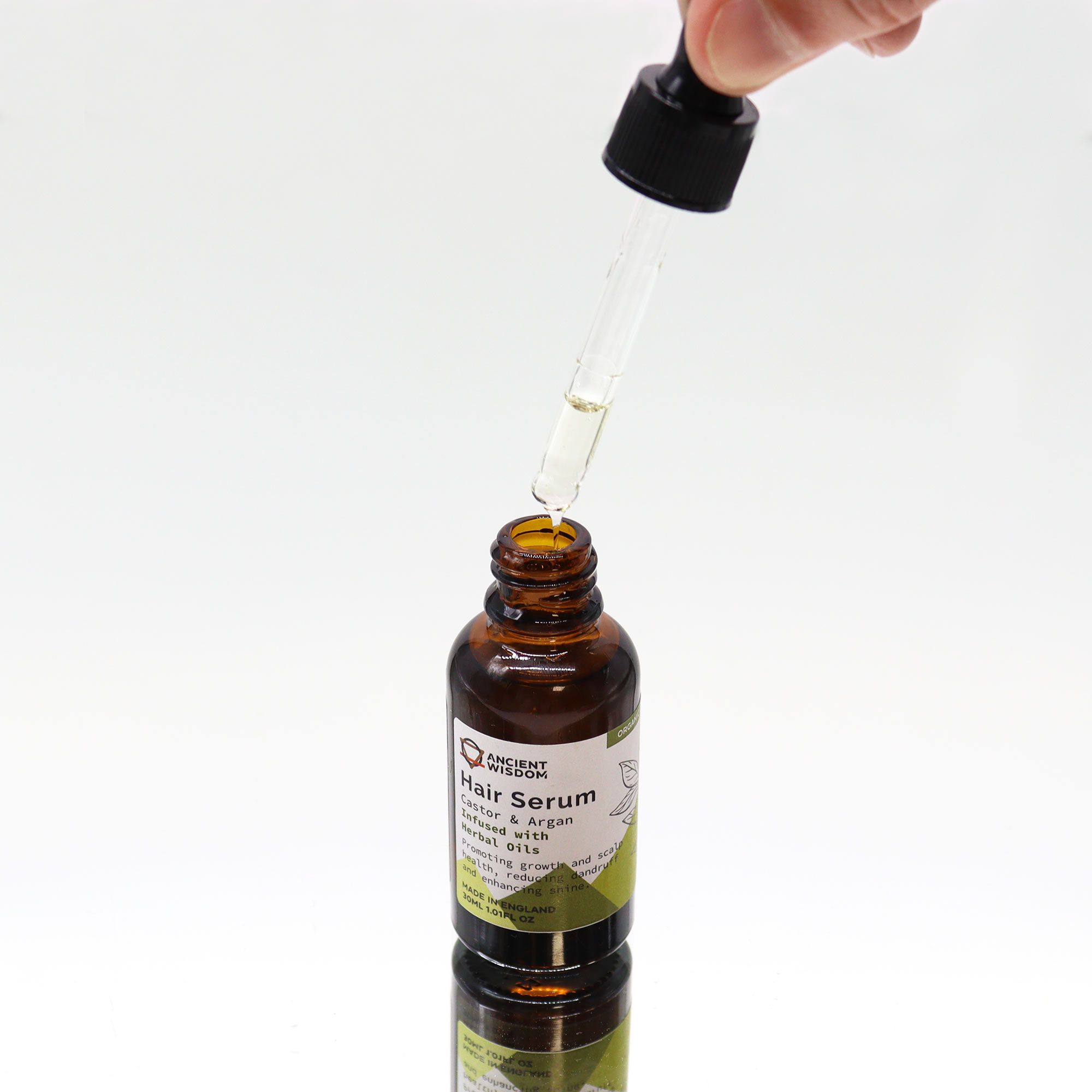 Bio Haarserum Kräuter 30 ml Natürliche Pflege für Haar & Kopfhaut