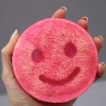 Luffa Peelingseife Lila Traube mit Kokosöl 120 g