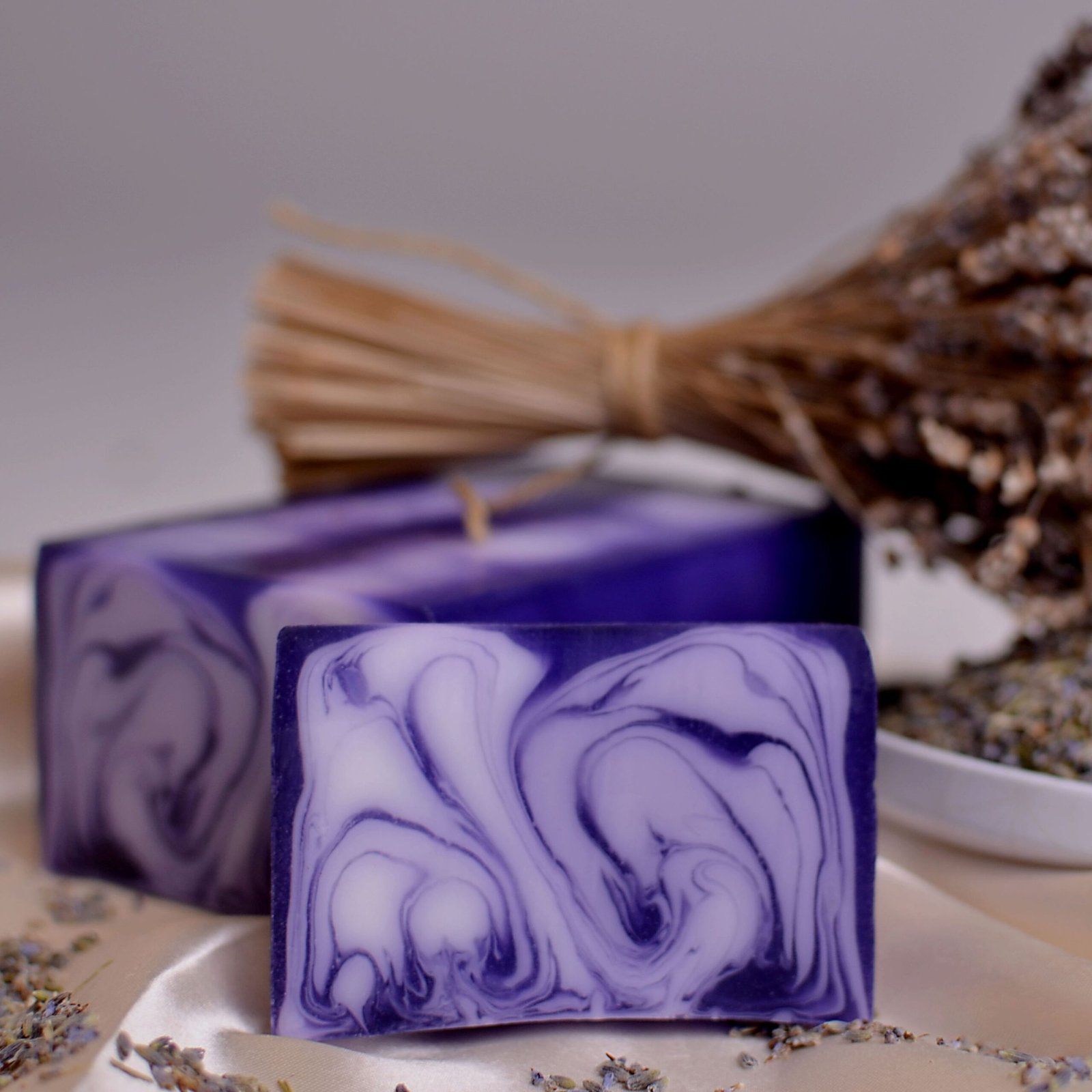 Handgemachte Seife Lavendel 115 g Naturseife