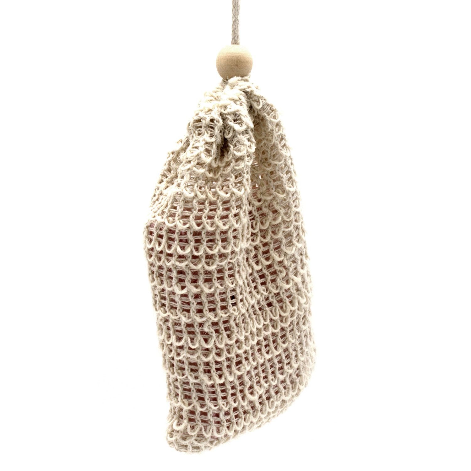bG9jYWw6Ly9tZWRpYS9IUy84RC82MFIzMEMxRzZNVzM4REhTL2RkMjZhNTUwLmpwZWc.jpg Seifensäckchen aus Jute Naturfaser Peelingbeutel für Seife Nachhaltig