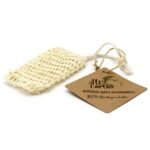 Seifensäckchen aus Sisal Naturfaser Peelingbeutel für Seife Nachhaltig – Honigbee Seifensäckchen aus Sisal