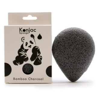 Konjac Gesichtsschwamm Bambuskohle