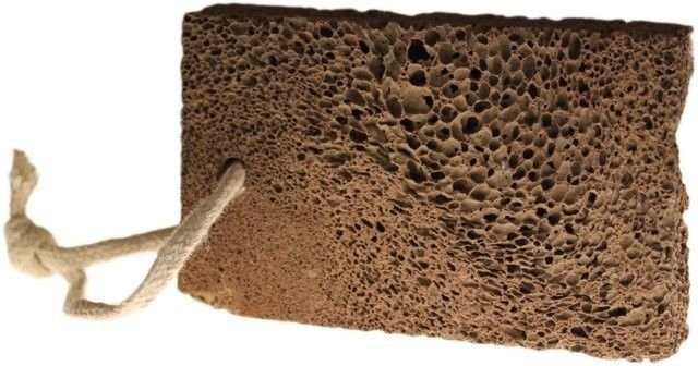 Vulkanischer Bimsstein für Füße Quadratisch Natürlicher Hornhautentferner
