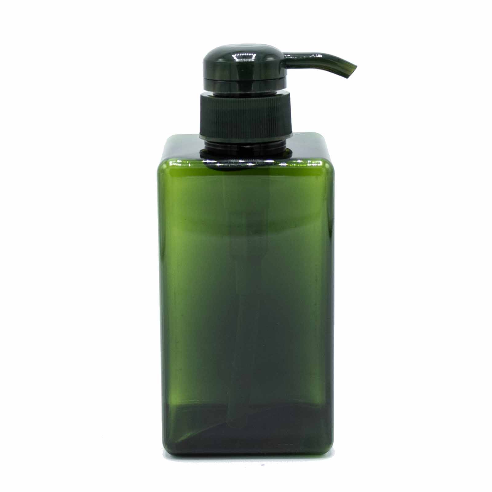 Nachfüllbarer Seifenspender 450 ml PETG Pumpflasche Grün