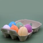 Badeeier Badebomben Gemischtes Set 6 Stück – Honigbee Badeeier Badebomben Gemischtes Set 6 Stück
