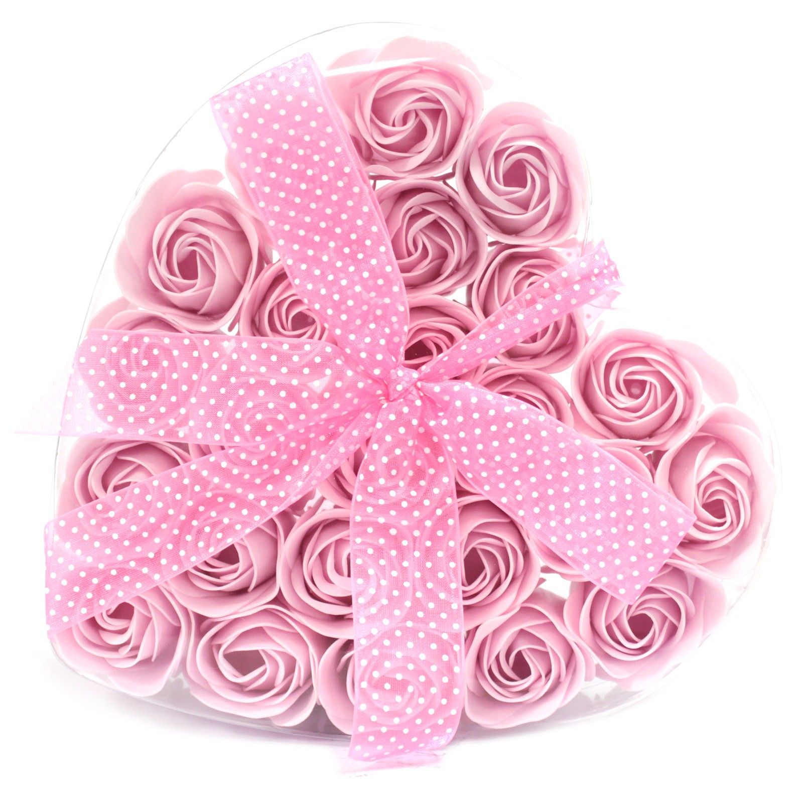 Seifenblumen Herzbox Rosa Rosen 24er Set Seifenblumen Herzbox Rosa Rosen 24er Set