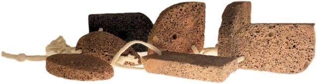 Vulkanischer Bimsstein für Füße Oval Natürlicher Hornhautentferner