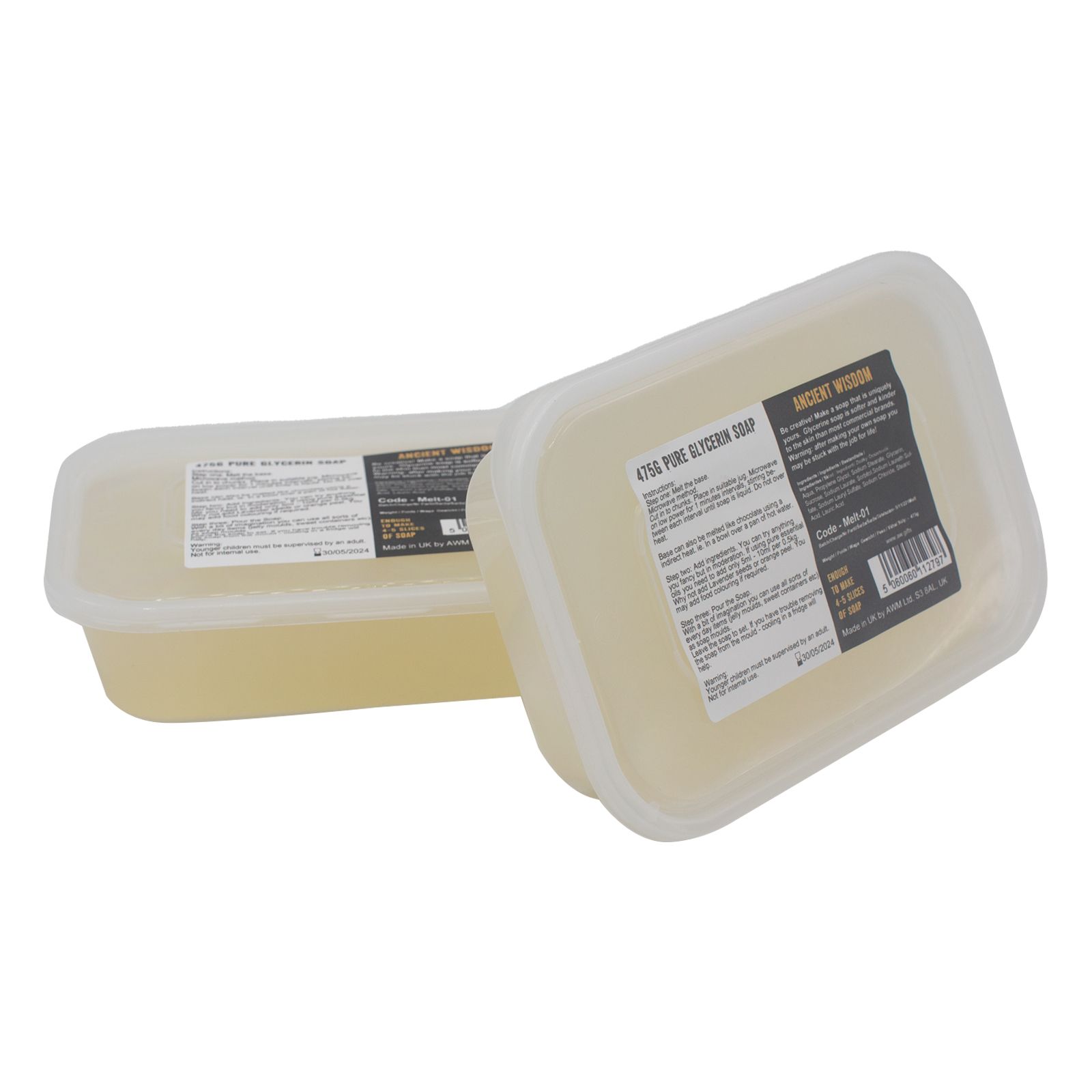 bG9jYWw6Ly9tZWRpYS9TSy9KRC82MFIzMEMxRzcwV0tKRFNLLzAxMWVmOWViLmpwZWc.jpg Seife selber machen Set 475 g Melt & Pour Seifenbasis
