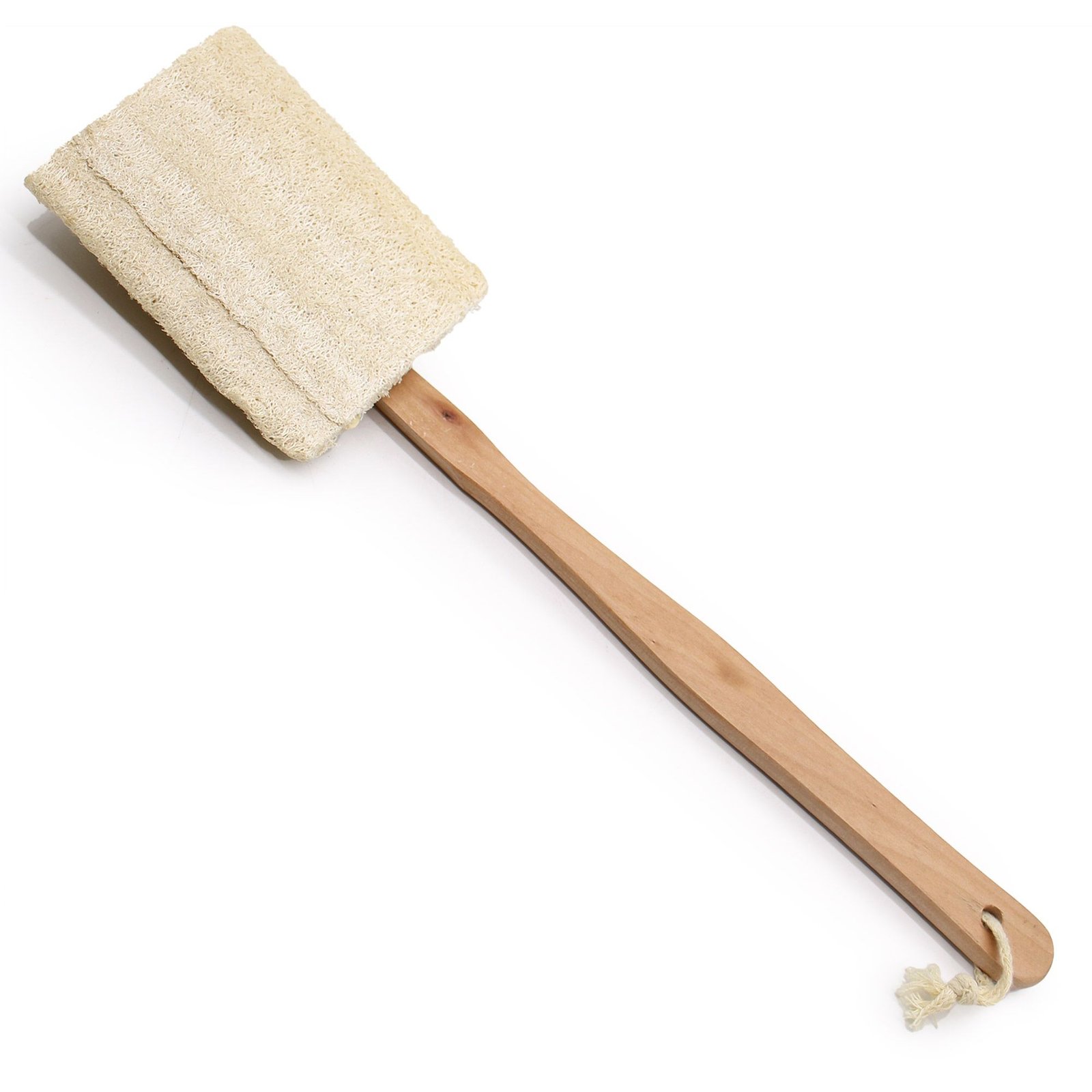 Luffa Körperbürste mit langem Griff Luffa Körperbürste mit langem Griff