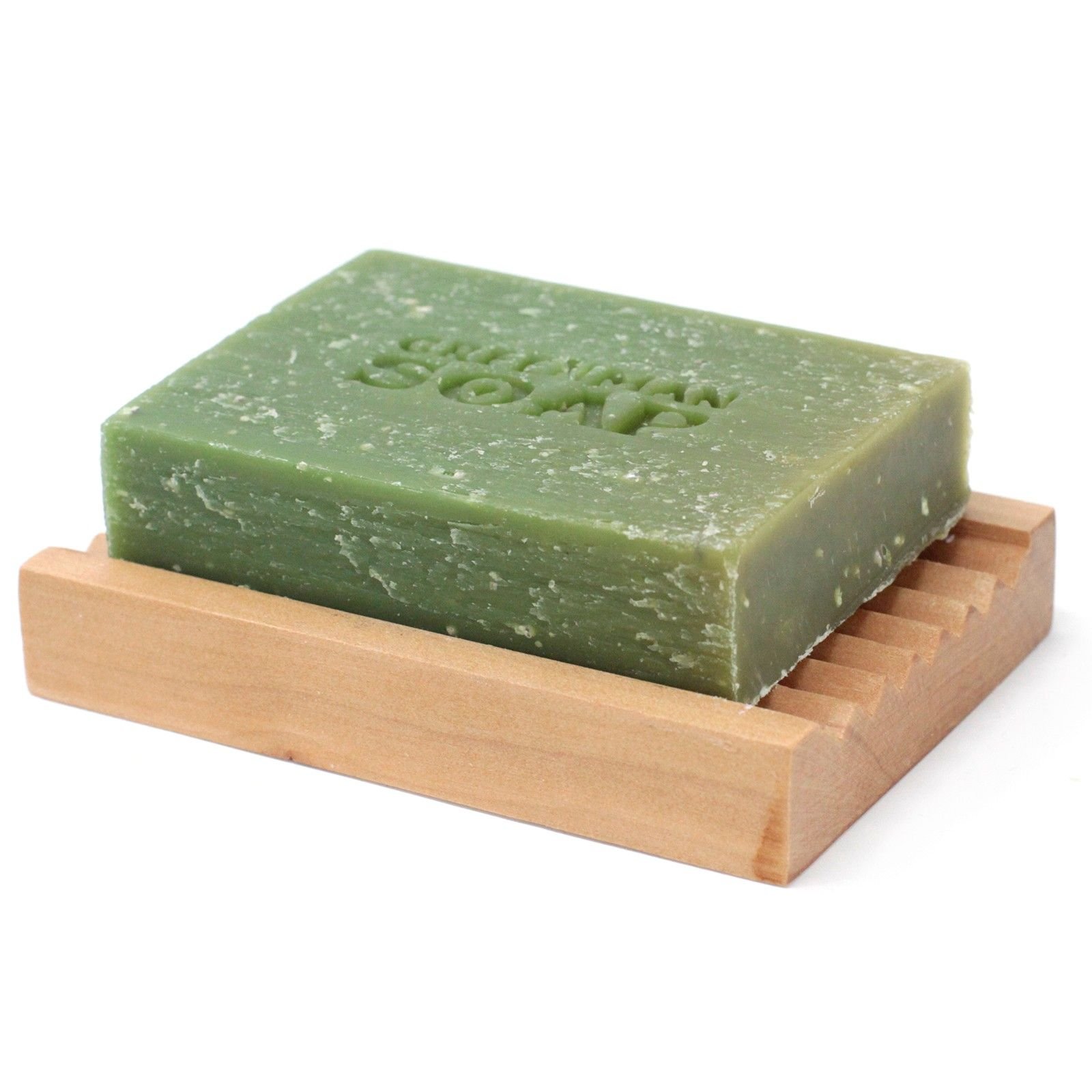 Naturseife Greenman Gärtnerseife Peeling 100 g mit Zitrone & Basilikum