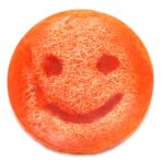 Luffa Peelingseife Grapefruit mit Kokosöl 120 g – Honigbee Luffa Peelingseife Grapefruit