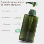 Nachfüllbarer Seifenspender 450 ml PETG Pumpflasche Grün