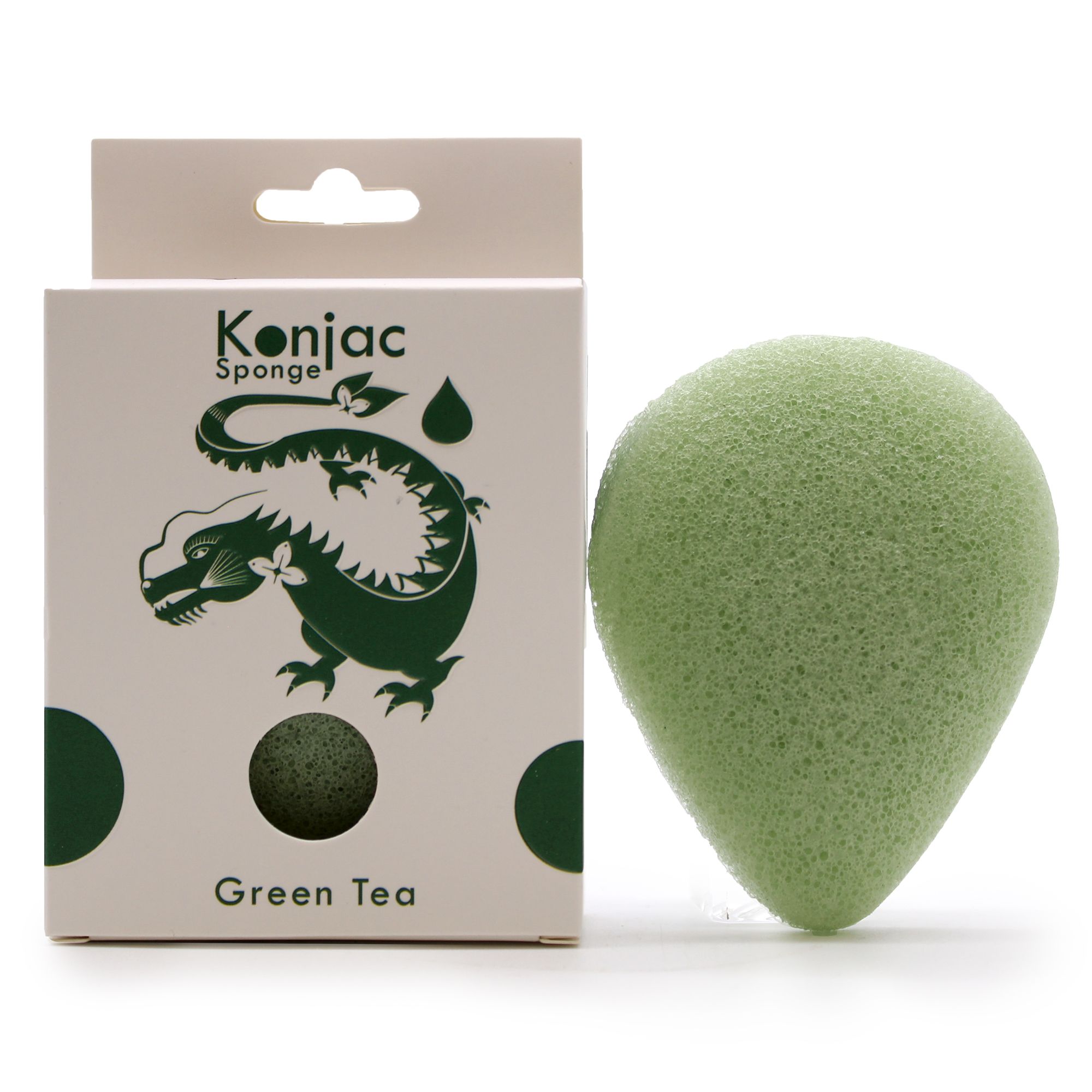 Konjac Gesichtsschwamm Grüner Tee Konjac Gesichtsschwamm Grüner Tee
