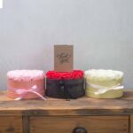 Seifenblumenstrauß Rosa 9 Rosen eckig Geschenkbox Duftseife Badeseife – Honigbee Seifenblumenstrauß Rosa 9 Rosen eckig Geschenkbox Duftseife Badeseife