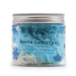 Cremeseife Hellblau White Christmas mit Glycerin 120 g Winterseife – Honigbee Cremeseife Hellblau White Christmas mit Glycerin