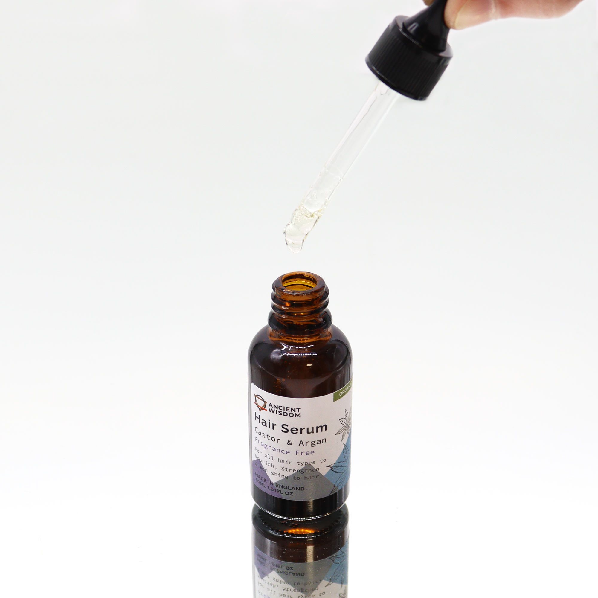 Bio Haarserum Ohne Duft 30 ml Natürliche Pflege für Haar & Kopfhaut