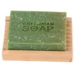 Naturseife Greenman Gärtnerseife Peeling 100 g mit Zitrone & Basilikum