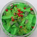 Cremeseife Grün Festive Morning mit Glycerin 120 g Weihnachtsseife – Honigbee Cremeseife Grün Festive Morning mit Glycerin 120 g Weihnachtsseife