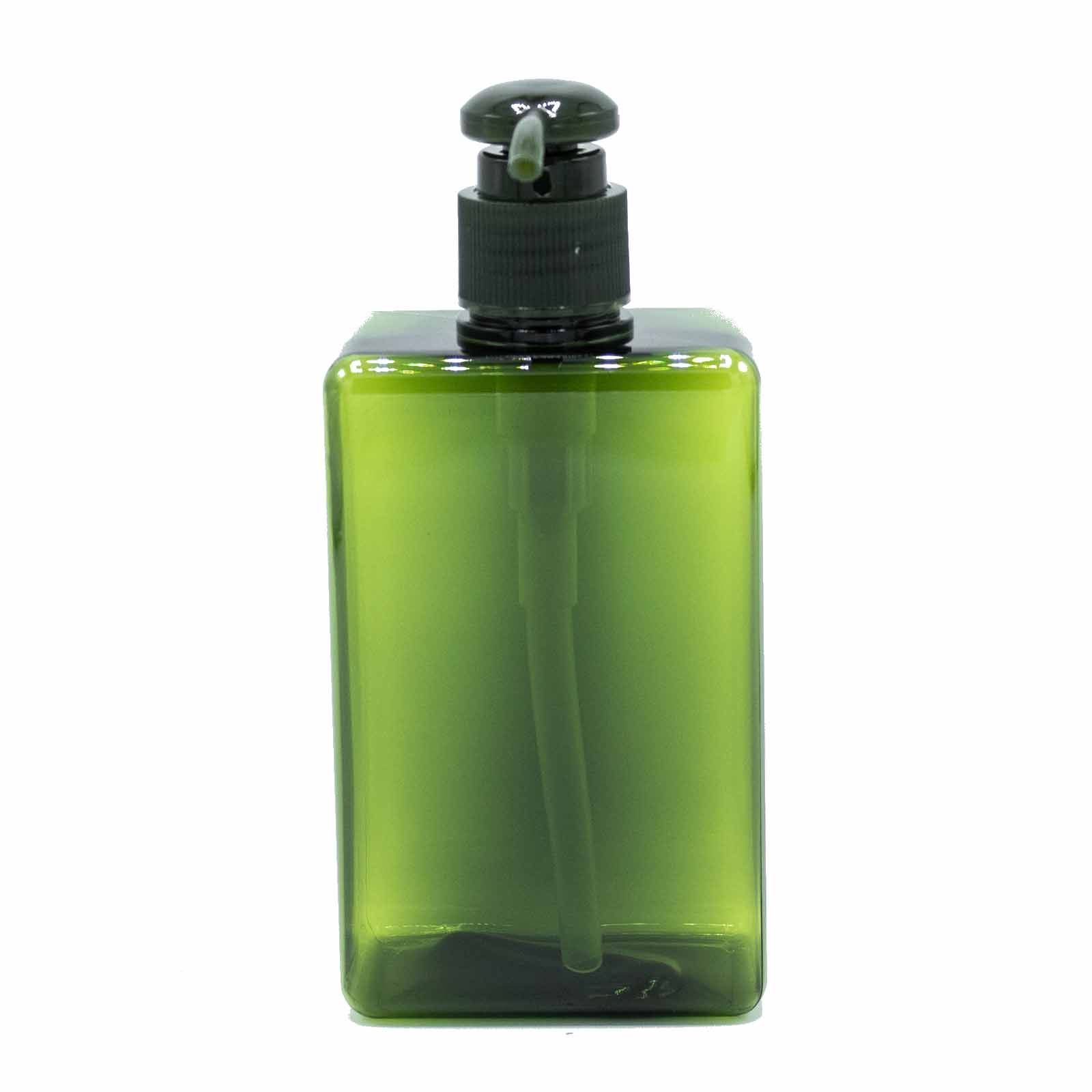 Nachfüllbarer Seifenspender 280 ml PETG Pumpspender Grün