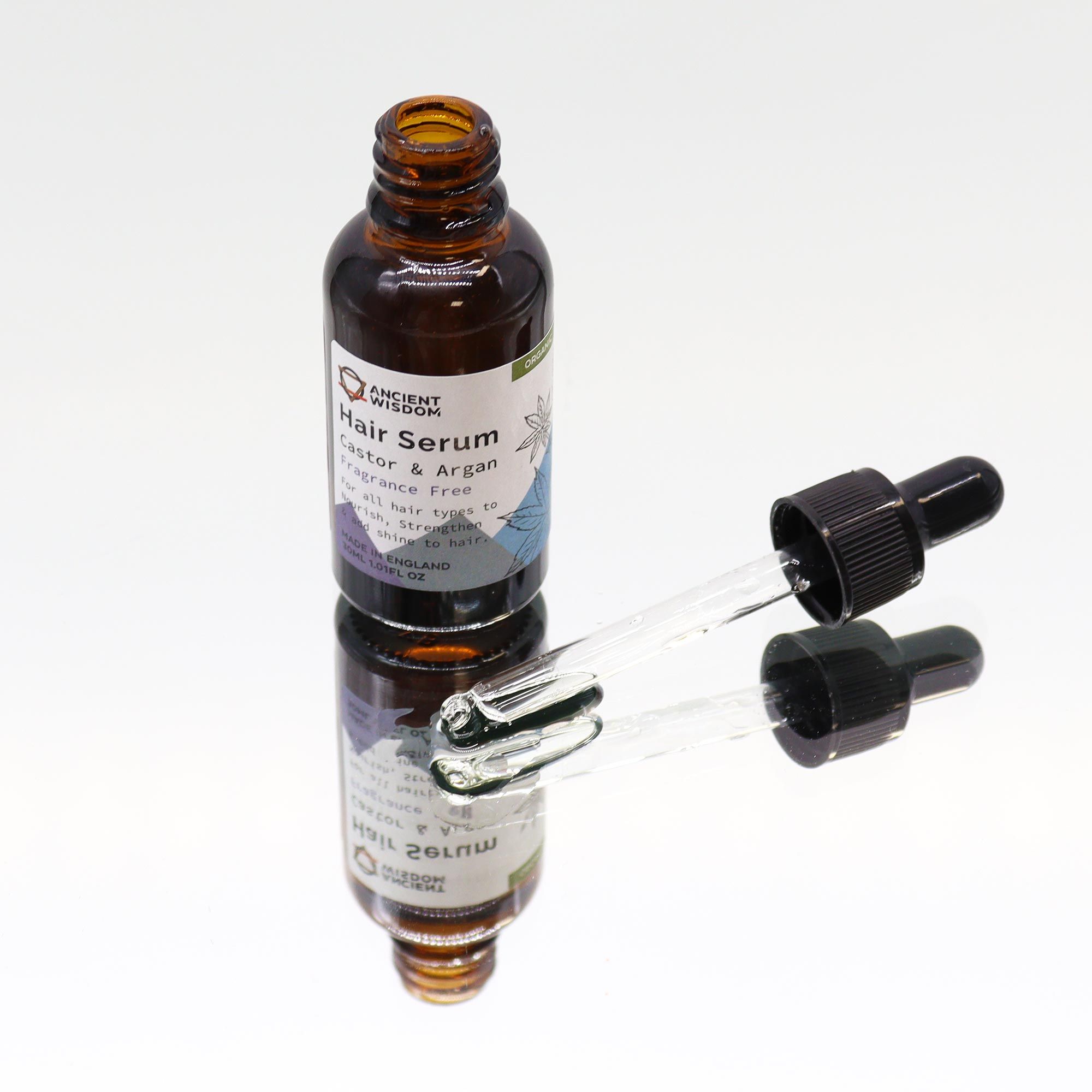 Bio Haarserum Ohne Duft 30 ml Natürliche Pflege für Haar & Kopfhaut
