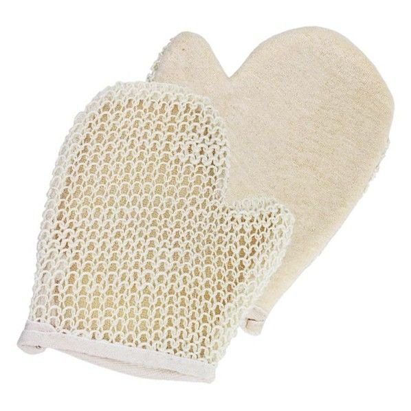 bG9jYWw6Ly9tZWRpYS9TUS80Qy82MFIzMEMxRzZDV0s0Q1NRLzdmODI3MmQxLmpwZWc.jpg Extra Peelinghandschuh Natur aus Jute Sortiert für Körperpflege