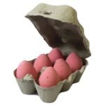 Badeei Kirsche Badebombe 60g Sprudelbad Wellness Geschenk