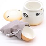 Panda Teeservice Orange mit Teekanne & 3 Tassen – Honigbee Panda Teeservice Orange mit Teekanne & 3 Tassen