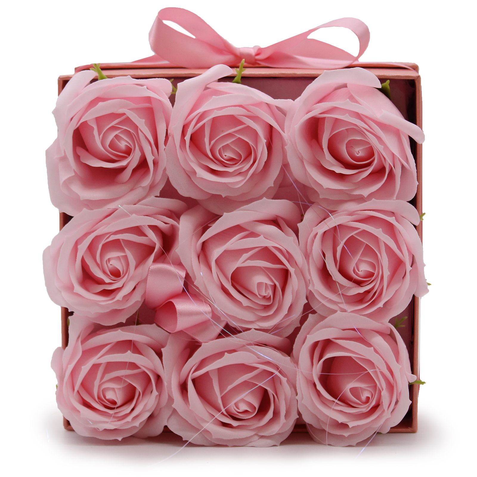 Seifenblumenstrauß Rosa 9 Rosen Seifenblumenstrauß Rosa 9 Rosen
