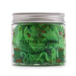 Cremeseife Grün Festive Morning mit Glycerin 120 g Weihnachtsseife – Honigbee Cremeseife Grün Festive Morning mit Glycerin