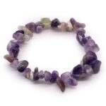 Badebombe mit Amethyst Armband Lavendel & Teebaum 140 g Handgemacht – Honigbee Badebombe mit Amethyst Armband Lavendel & Teebaum 140 g Handgemacht