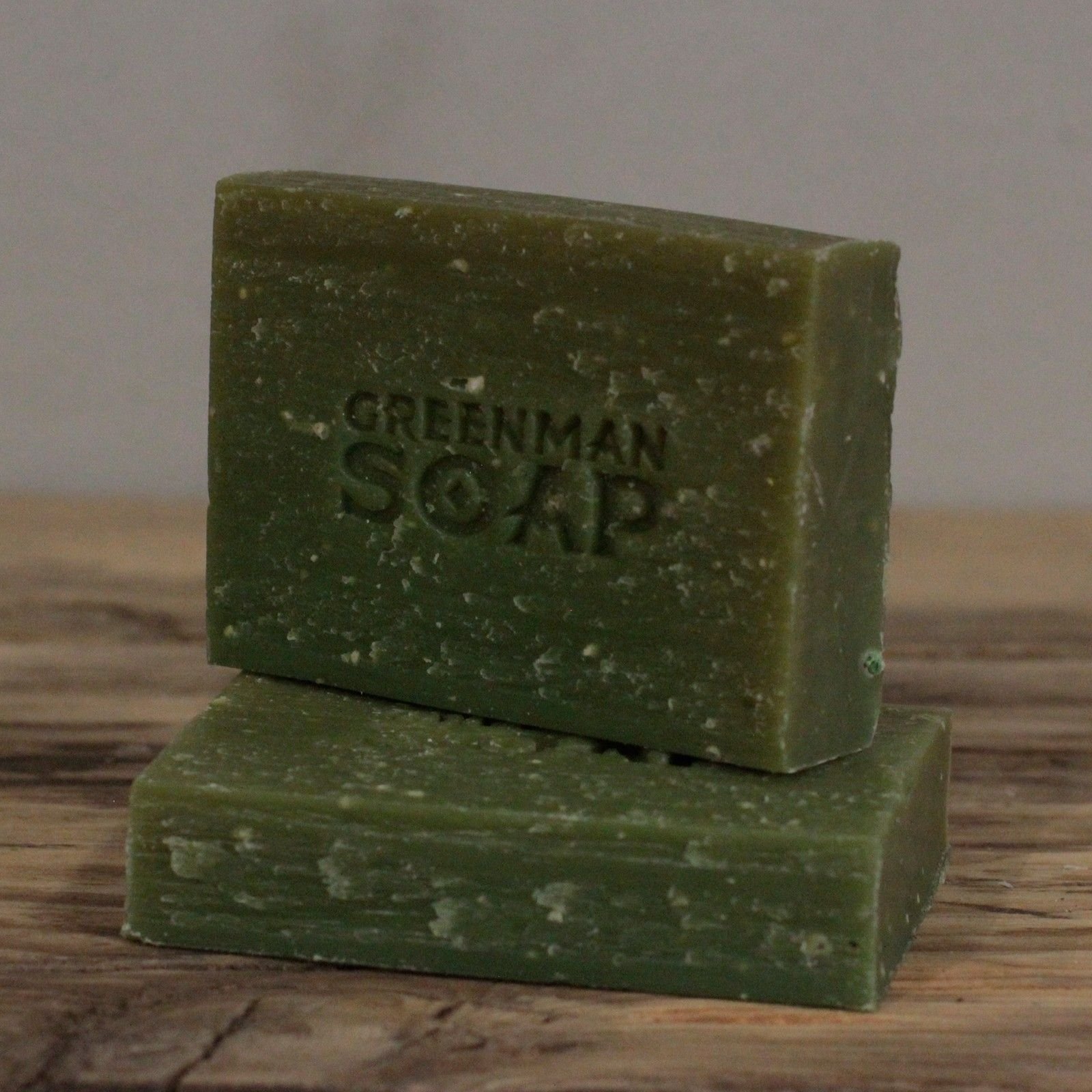 Naturseife Greenman Gärtnerseife Peeling 100 g mit Zitrone & Basilikum