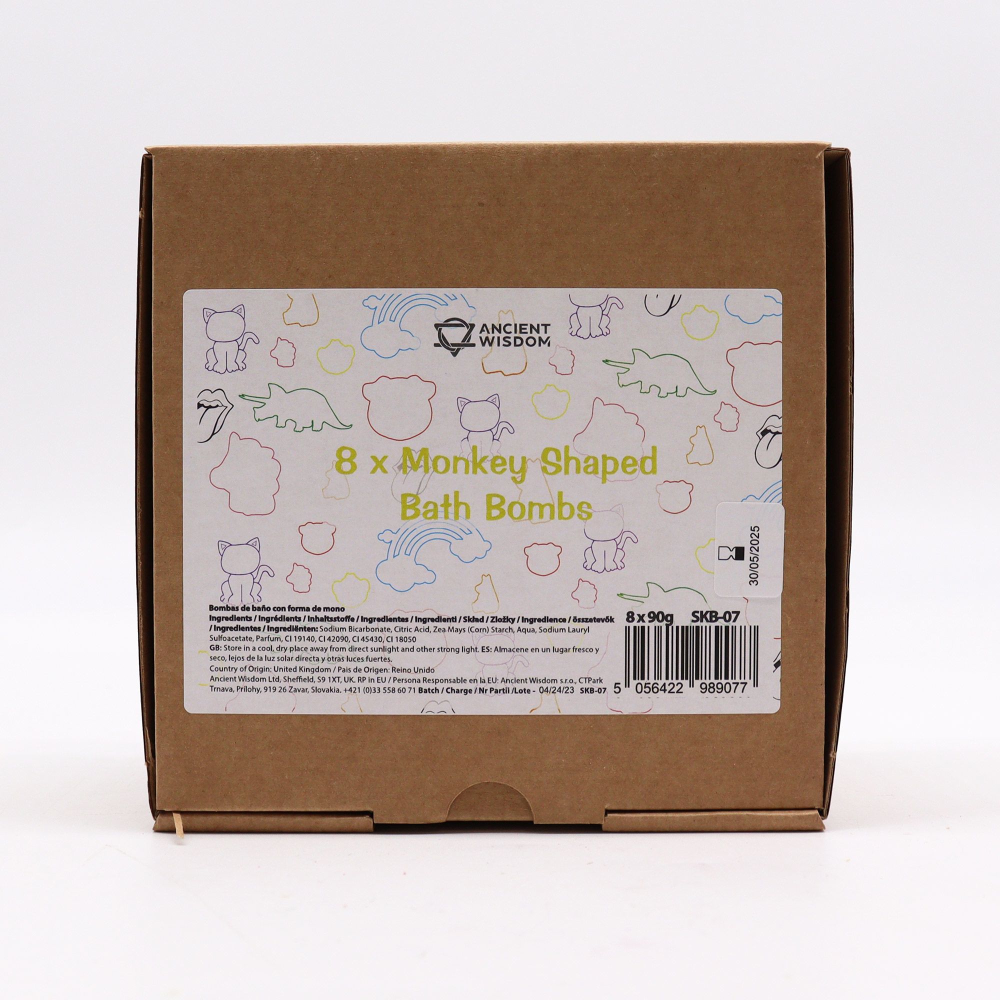 Affen Badebombe Guave & Erdbeere 90 g