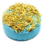 Blumen Badebombe Dream in Blue 200 g mit Kamille & Muskatellersalbei – Honigbee Blumen Badebombe Dream in Blue 200 g mit Kamille & Muskatellersalbei