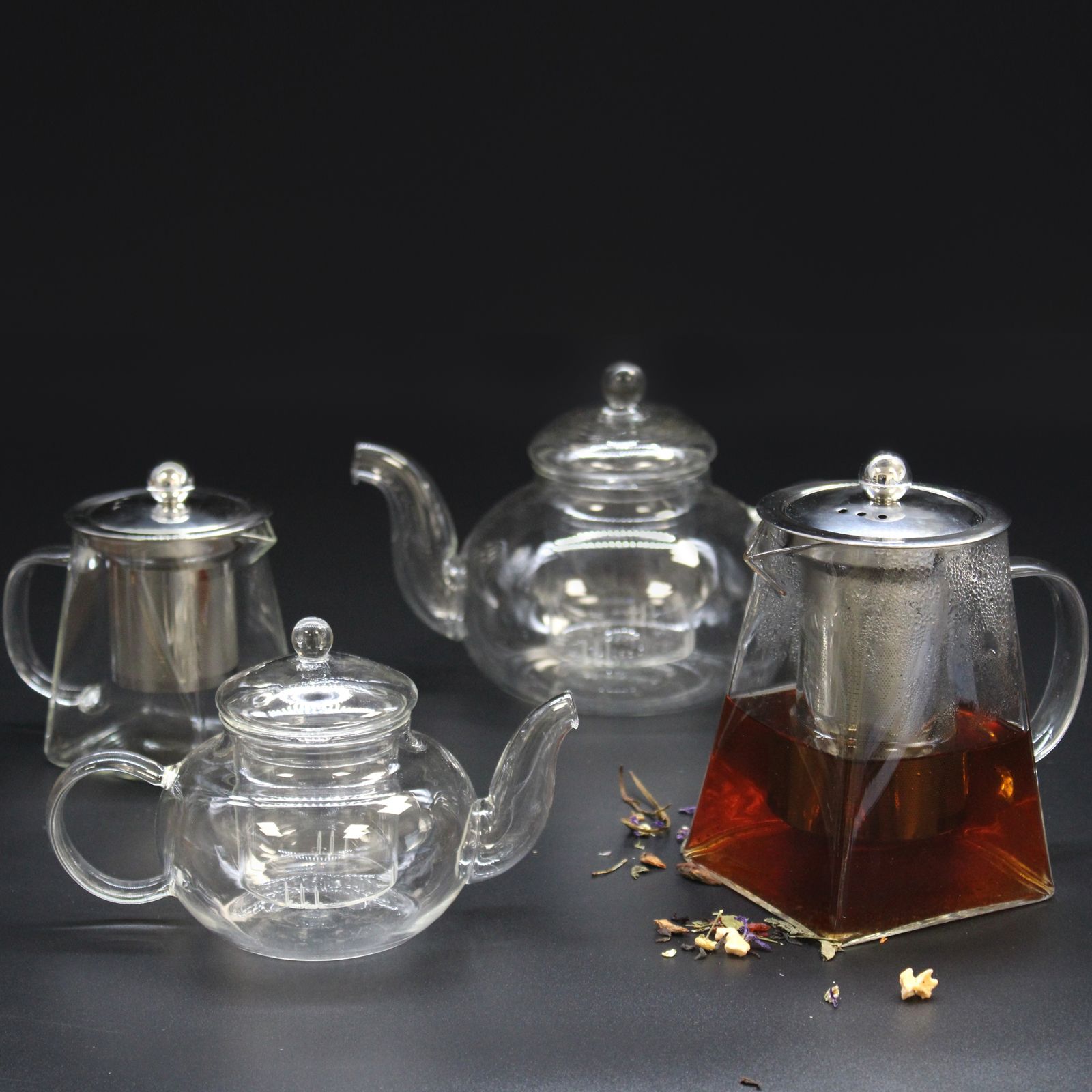 bG9jYWw6Ly9tZWRpYS9TUy9KQy82MFIzMEMxRzZSU0tKQ1NTL2ZmOGFmODY4LmpwZWc.jpg Glas Teekanne Rund mit Glas Teesieb 400 ml