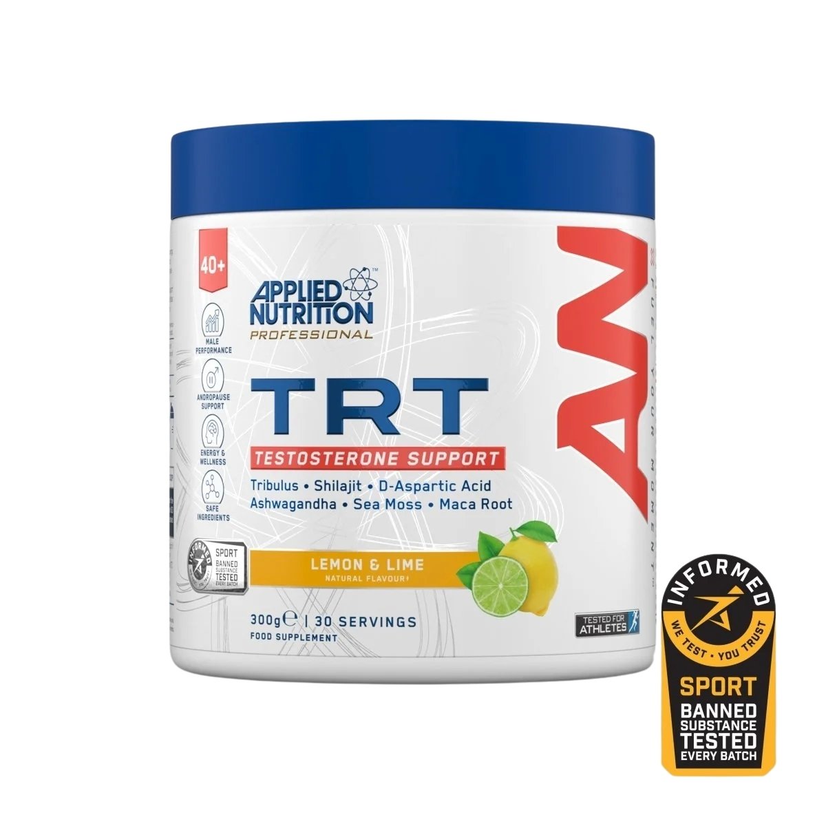 Agewell 40+ TRT Testosteron Unterstützung Zitrone & Limette Agewell 40+ TRT Testosteron Unterstützung Zitrone & Limette