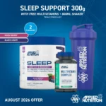 Applied Nutrition Agewell 40+ Schlaf Unterstützung Schwarze Traube 300 g – mit Glycin, Magnesium & Pflanzenextrakten