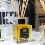 Geranie & Rose Raumduft Diffuser 200 ml – Reed Diffuser mit ätherischen Ölen bis zu 12 Wochen