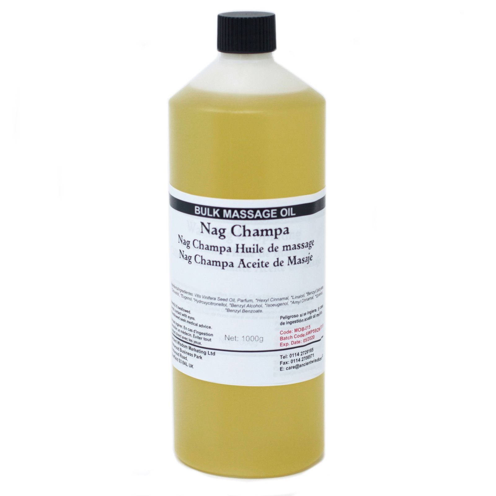 Nag Champa Massageöl 1 k Nag Champa Massageöl 1 k