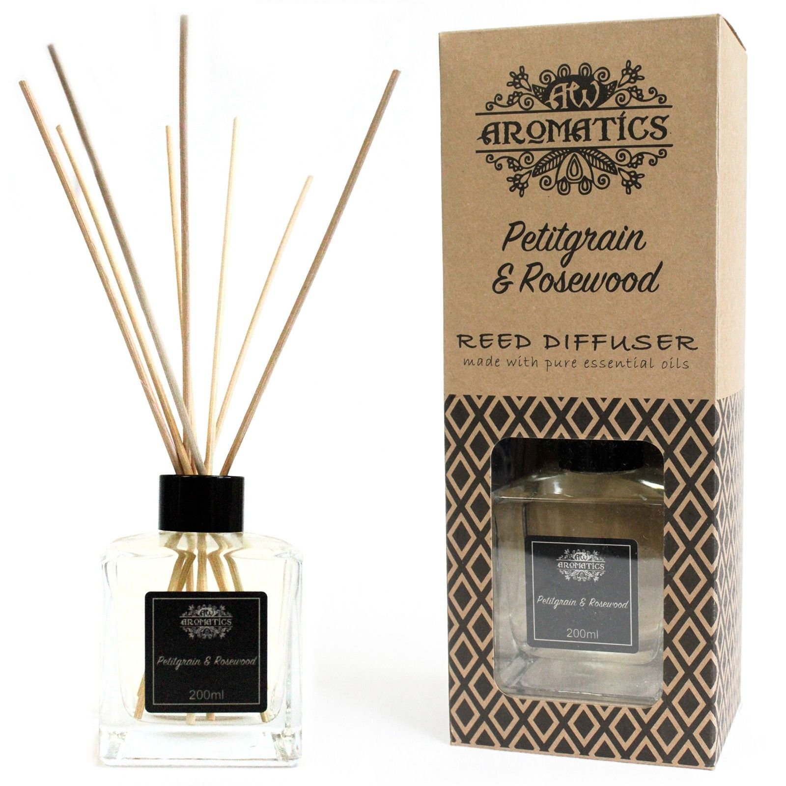 Petitgrain & Rosenholz Raumduft Diffuser 200 ml