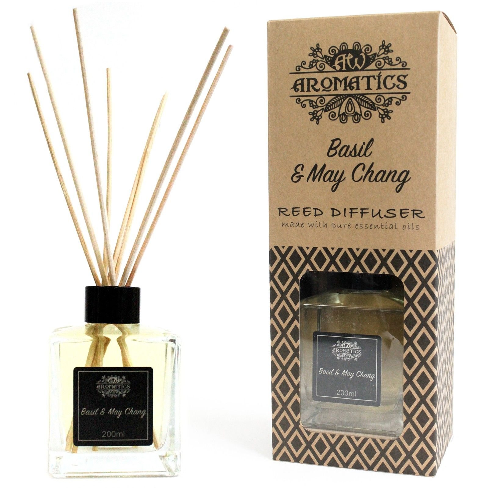 Basilikum May Chang Raumduft Diffuser 200 ml Basilikum May Chang Raumduft Diffuser 200 ml