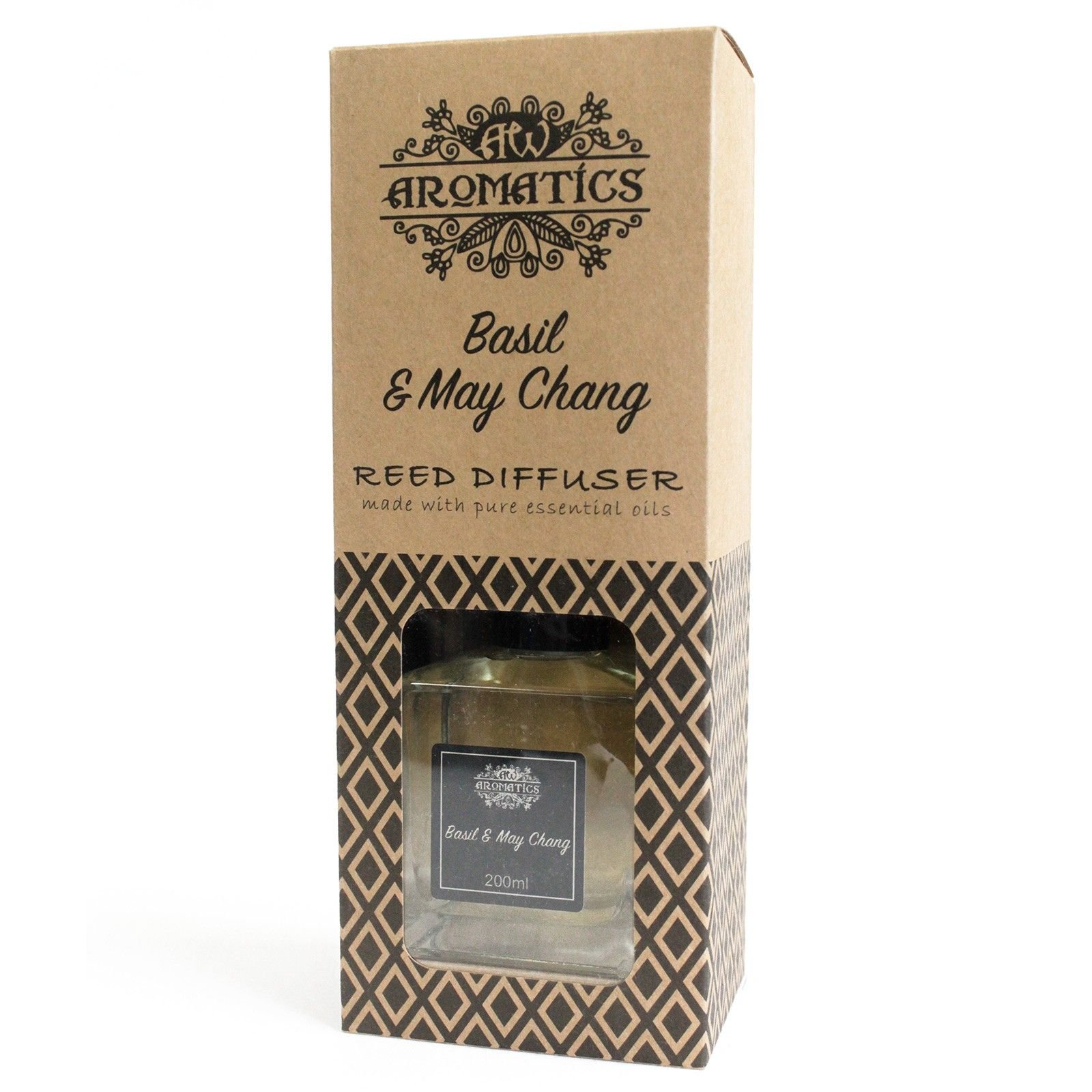 bG9jYWw6Ly9tZWRpYS85Ti80Qy82MFIzMEMxRzZHVzM0QzlOLzkzMjhjNjgwLmpwZWc.jpg Basilikum & May Chang Raumduft Diffuser 200 ml – Reed Diffuser mit ätherischen Ölen bis zu 12 Wochen