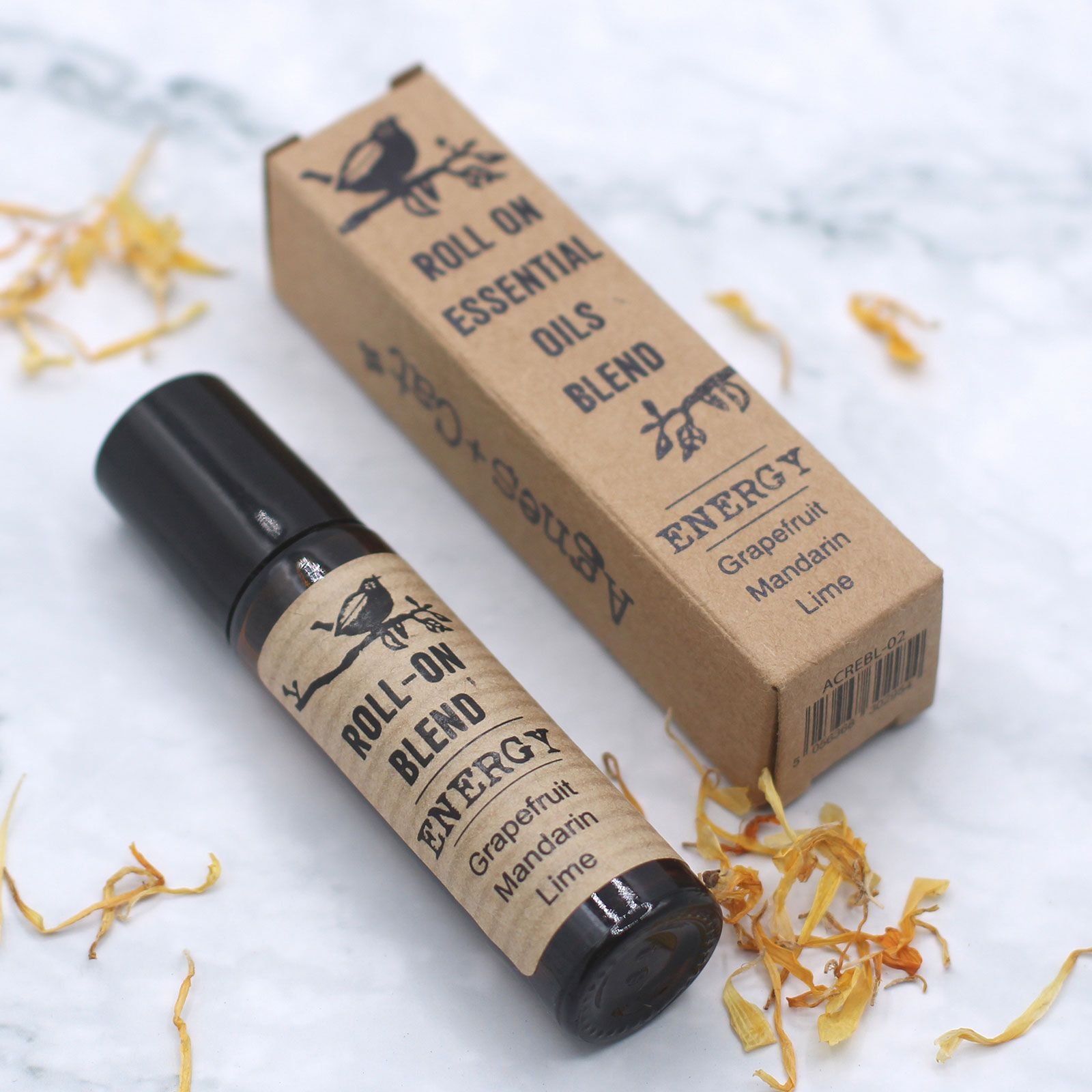 Ätherische Öle Roll-On Energy 10 ml – Grapefruit, Mandarine & Limette