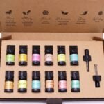 Ätherische Öle Set 12x 5 ml – Summer Aromatherapie Set mit 2 Pipetten