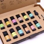 Ätherische Öle Set 12x 5 ml – Summer Aromatherapie Set mit 2 Pipetten