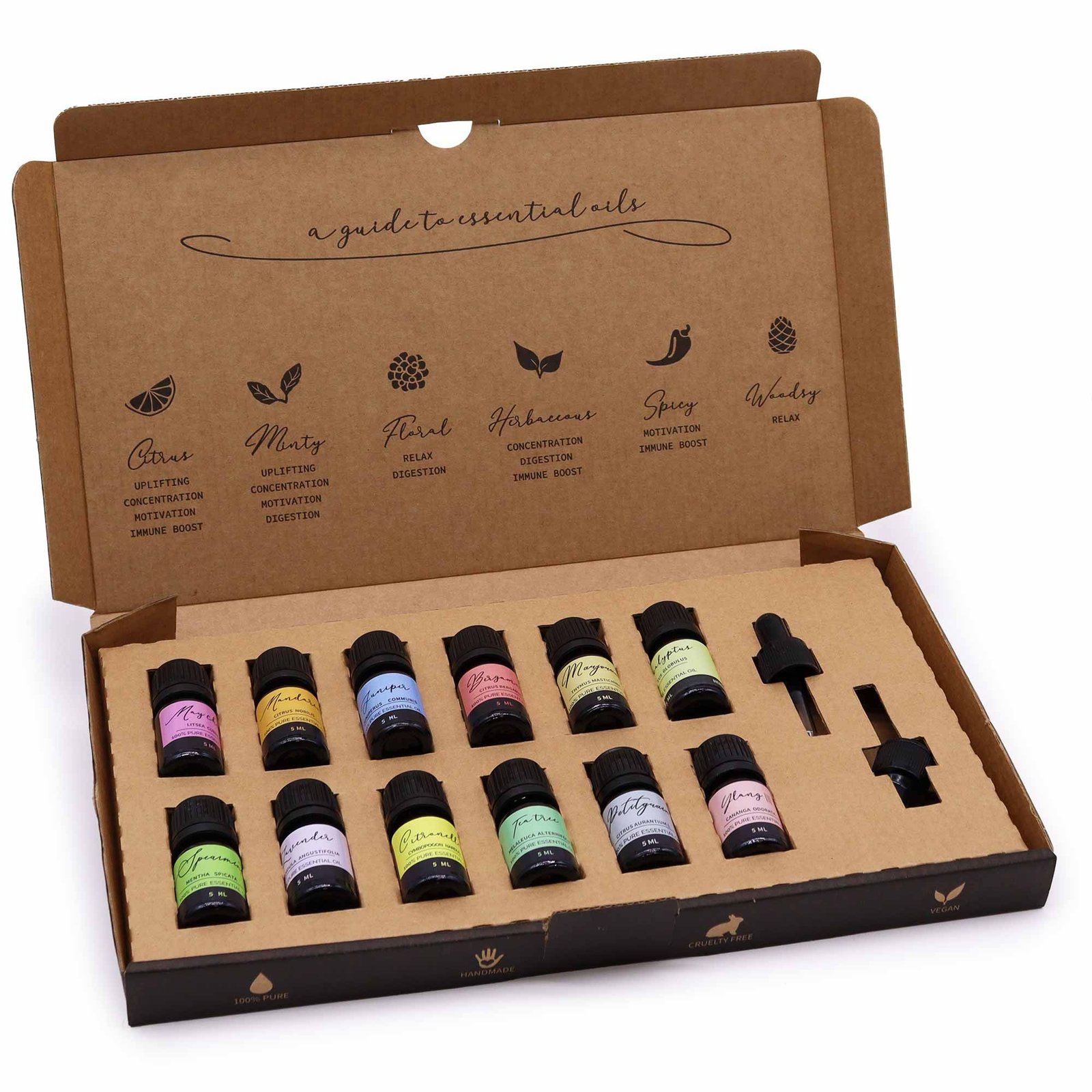 Ätherische Öle Set 12x 5 ml Spring