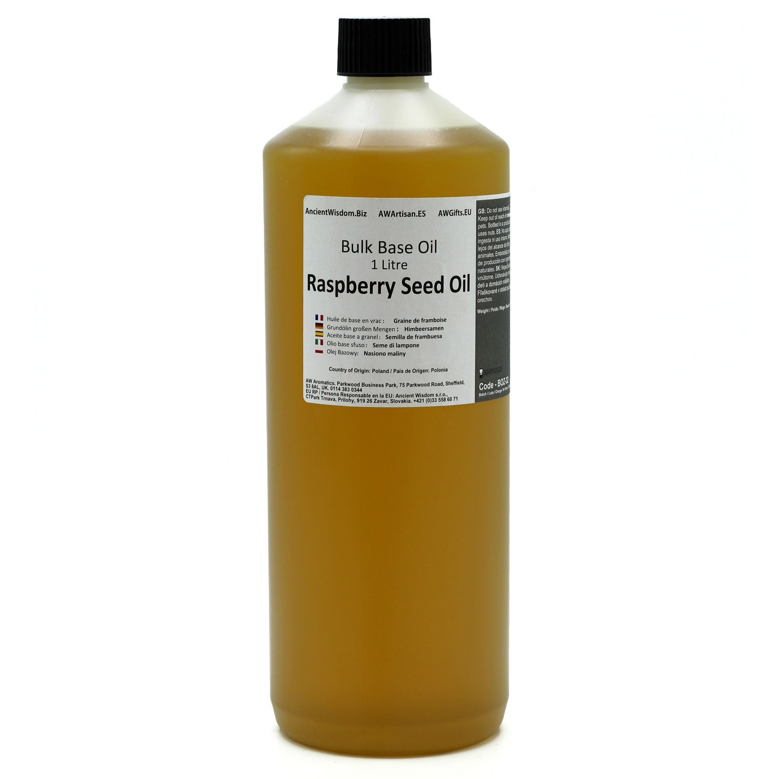 Himbeersamenöl 1 Liter