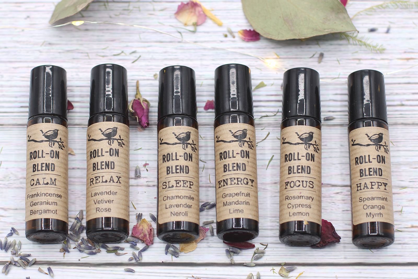 Ätherische Öle Roll-On Focus 10 ml – Rosmarin, Zypresse & Zitrone