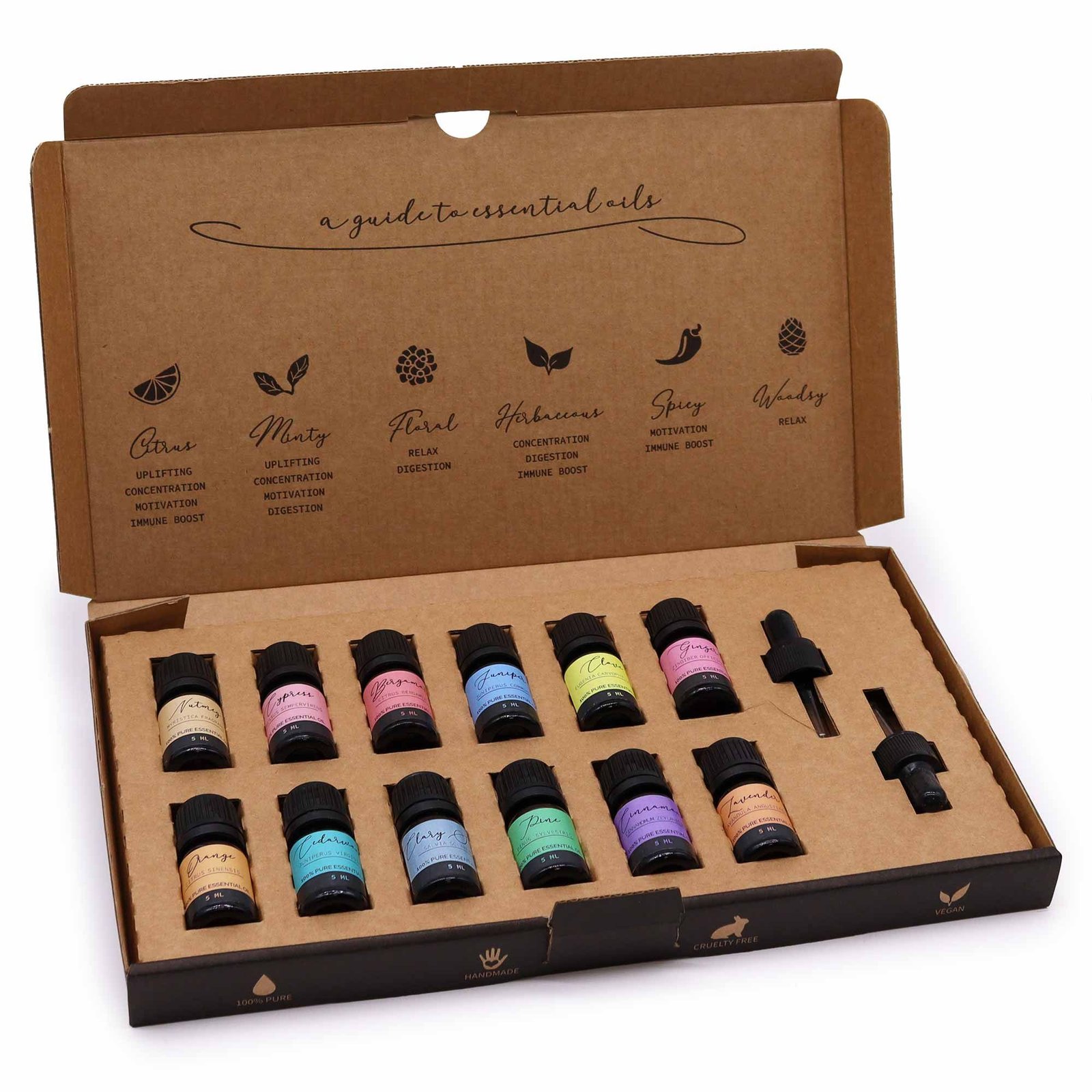 Ätherische Öle Set 12x 5 ml Autumn Ätherische Öle Set 12x 5 ml Autumn