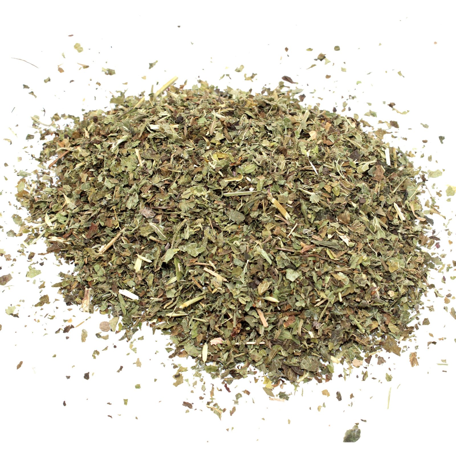 Melissenblätter geschnitten 1 kg.jpg Melissenblätter geschnitten 1 kg