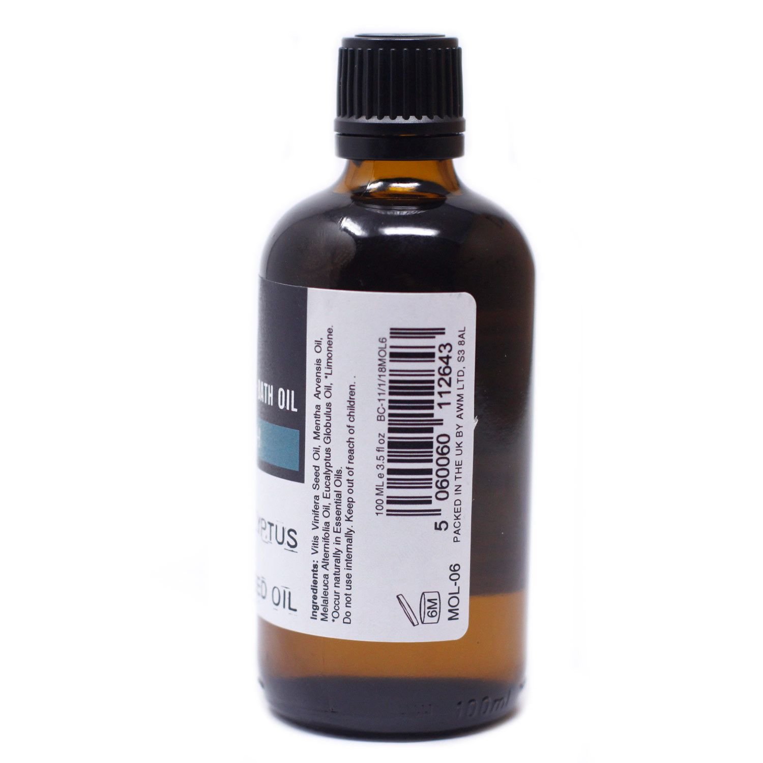 Spicy Rub Massageöl 100 ml mit Zitrone, Rosmarin, Schwarzem Pfeffer & Ingwer